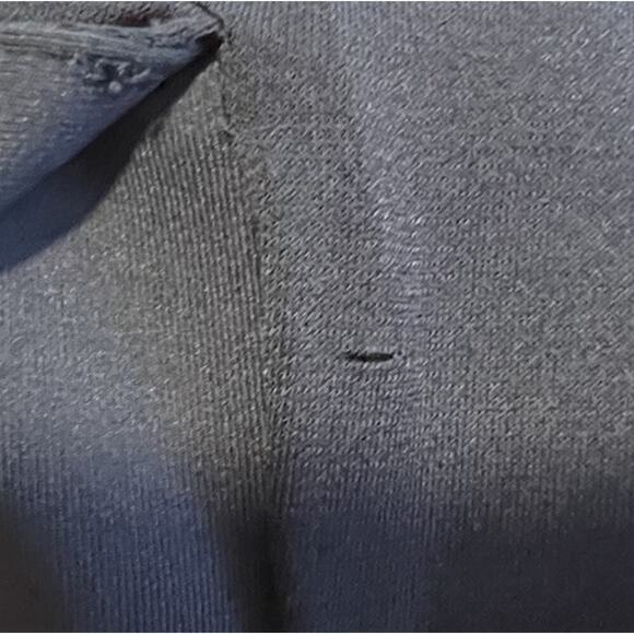 Good American Women's Disco Scuba Sculpted Blazer Navy Blue Size 0 Career Preppy - Picture 12 of 12